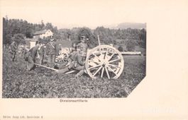 Militär // 1900 – 1910 Divisionsartillerie Artillerie Soldat