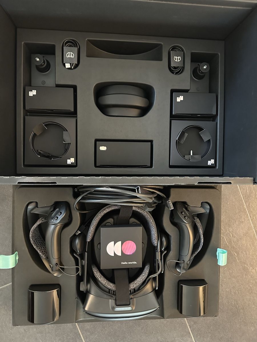 Valve Casco VR: Valve Index VR Headset Set - sehr gut erhalten – Usato da Ostermundigen venduto da m4rcus 1