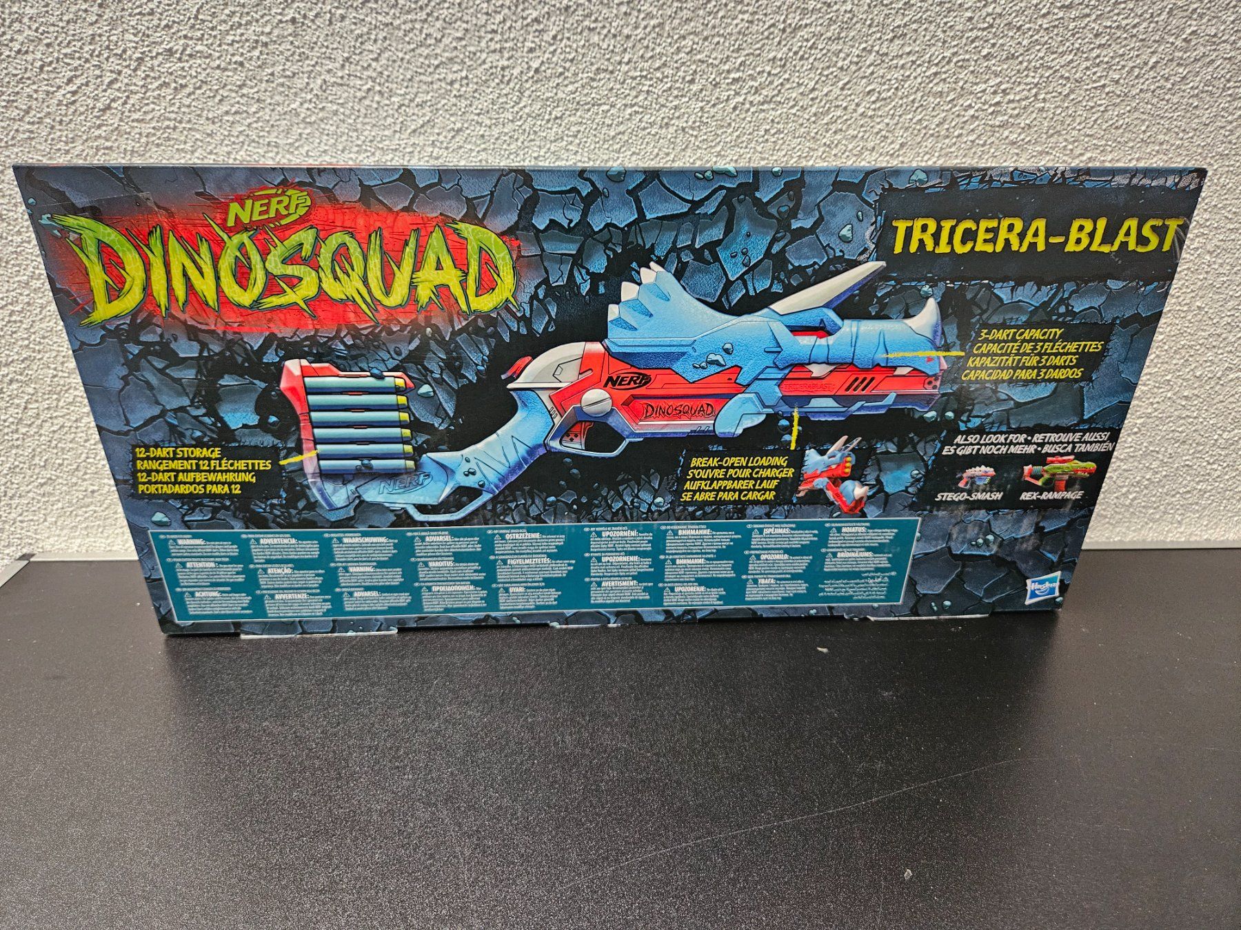 Giocattoli: Neu - Hasbro - Nerf Dinosquad Tricera-Blast – Nuovo e nell'imballaggio originale da Dagmersellen venduto da Jarsetz_Restposten 1