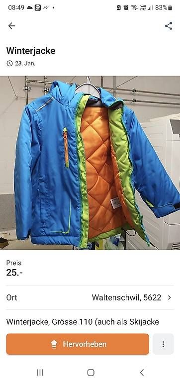 Jacken: Skijacke – Gebraucht aus Waltenschwil von ginola_23