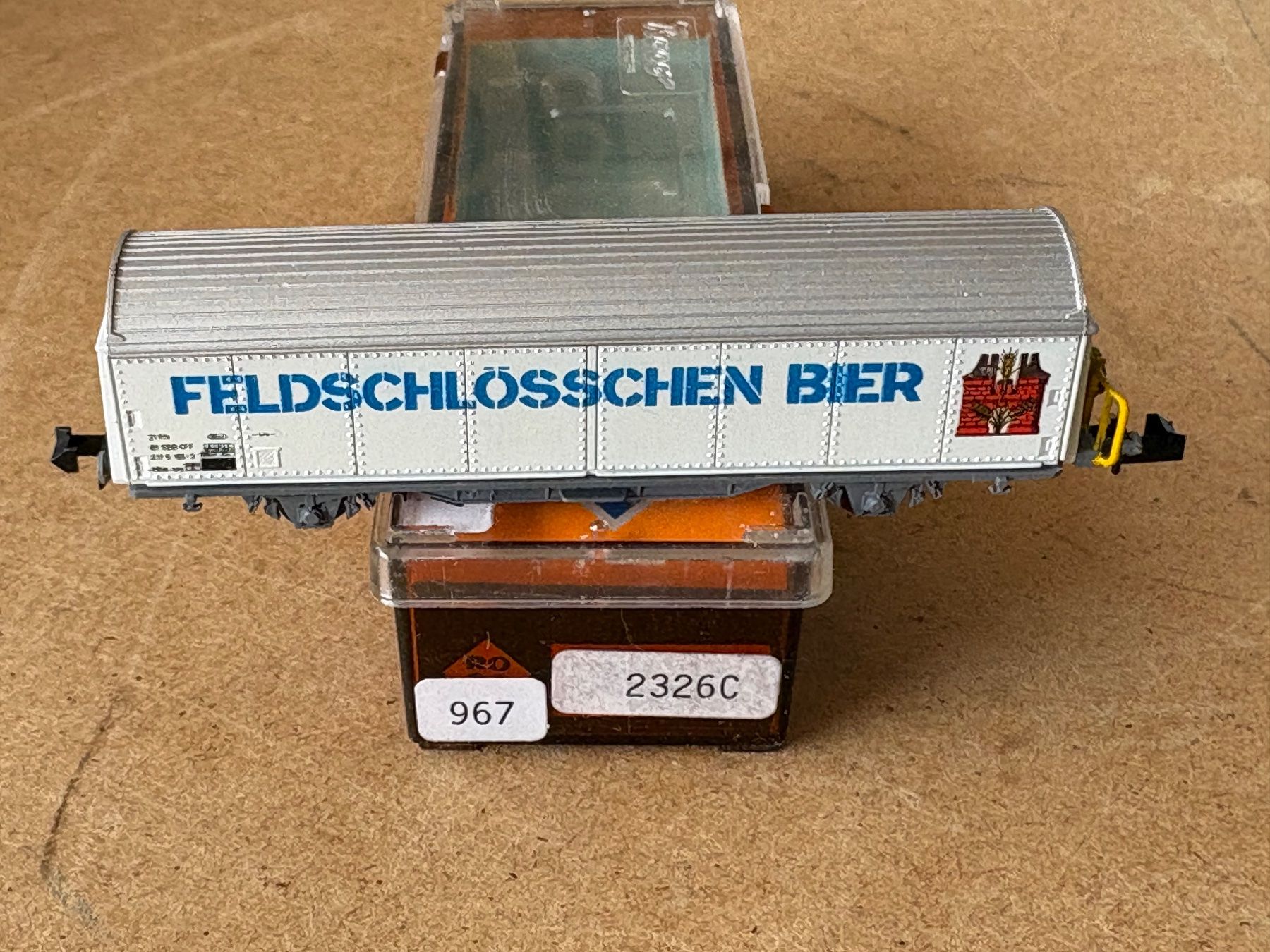 Roco Modelleisenbahnen: Roco 2326 C Guterwagen SBB Feldschlösschen – Neu (gemäss Beschreibung) aus Hauterive NE von eriamch