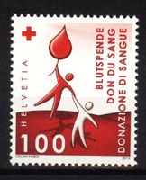 2012, Sondermarke Blutspenden **