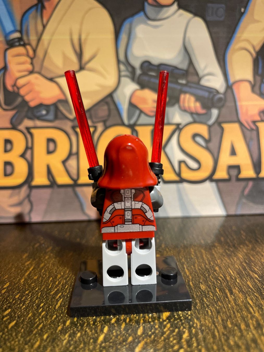 Star Wars Statuette: Star Wars Figur Sith Warrior Trooper Lego-Komp,. – Nuovo (secondo la descrizione) da Zufikon venduto da BrickSales 1