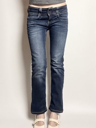 vintage pepe jeans, low waist bootcut, Size S