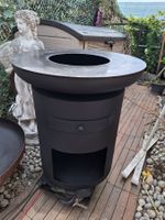 Feuerschale🤩Feuerturm Grillstelle 80 cm Grillplatte