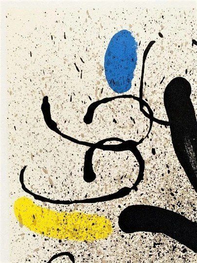 Grafica & Litografie: Joan Mirò - Originallithographie 1972 – Usato da Ponte Tresa venduto da 11GalleriaAlterEgo11 2