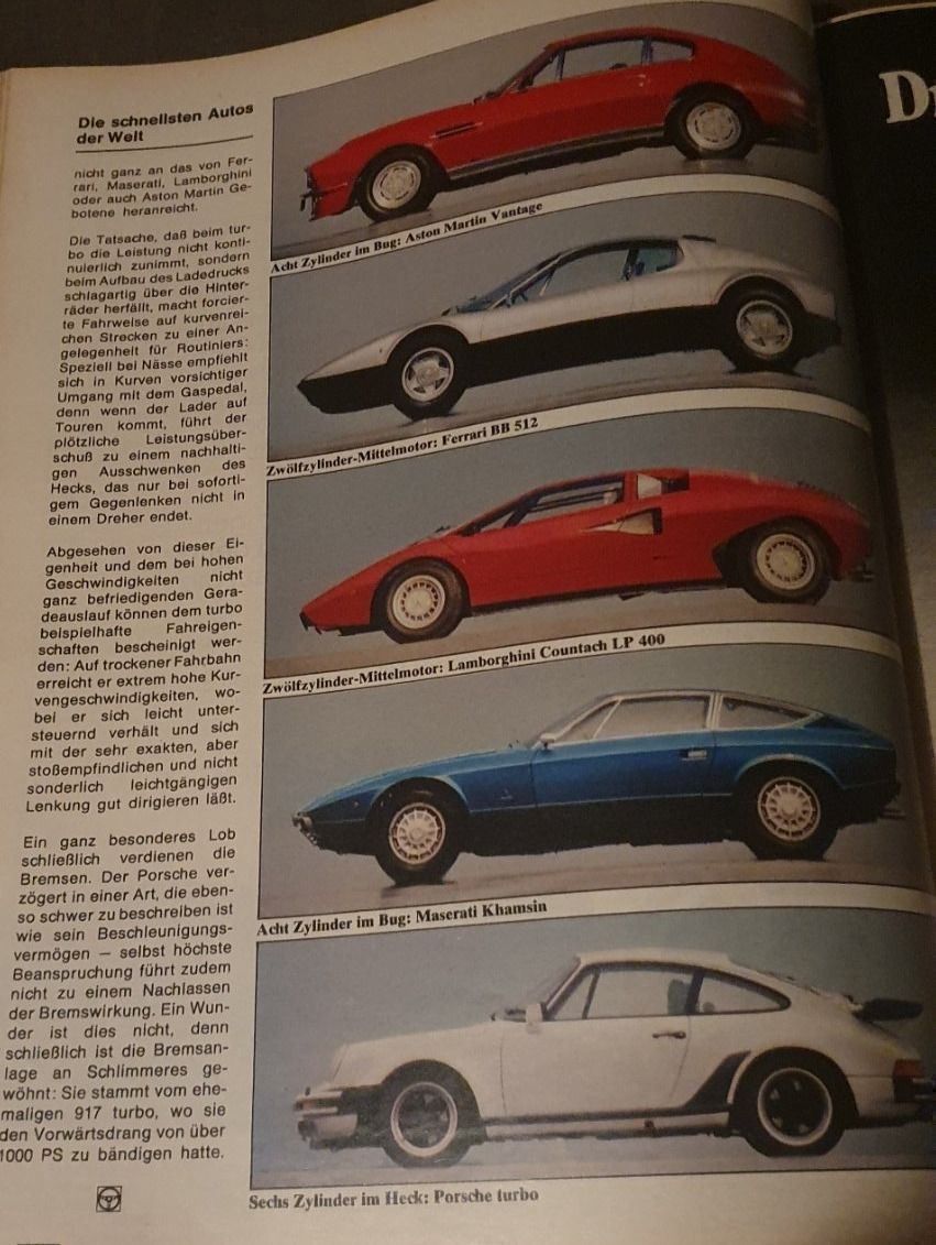 Lamborghini Sonstiges Fahrzeugzubehör: AMS 9/78 Ferrari BB512 Aston Martin Maserati Countach 911 xx – Gebraucht aus Flawil von sr1_f6st 5