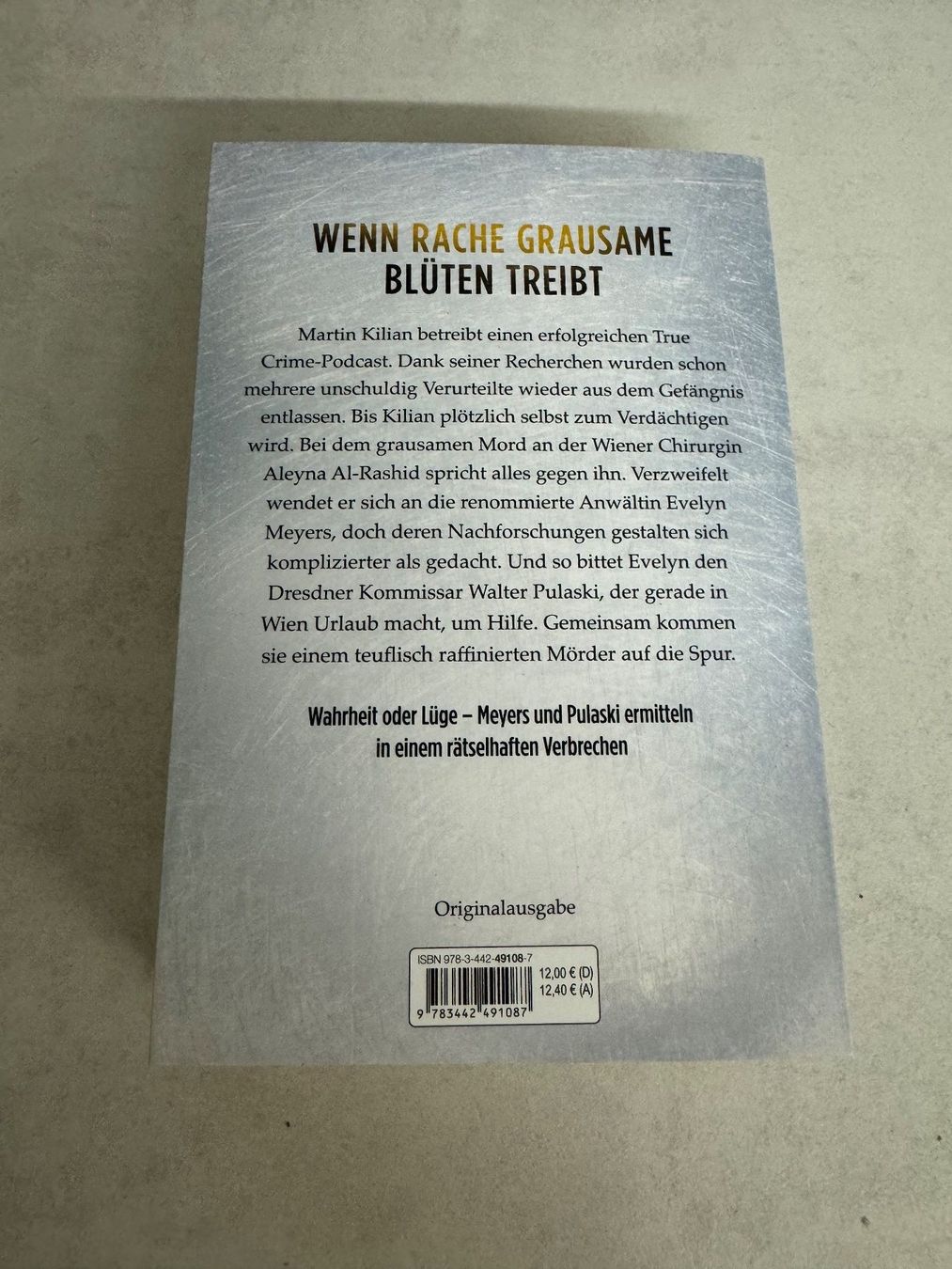 Libri: Andreas Gruber - RACHE Frühling – Usato da Geroldswil venduto da Jeremy11 1