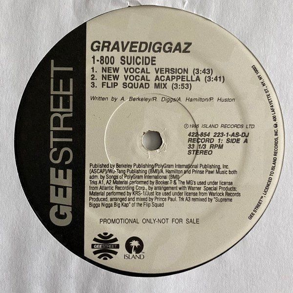 Vinyles: Gravediggaz – Double Suicide Pack – Neuf (Voir description) à Bienne par discogs.j 4