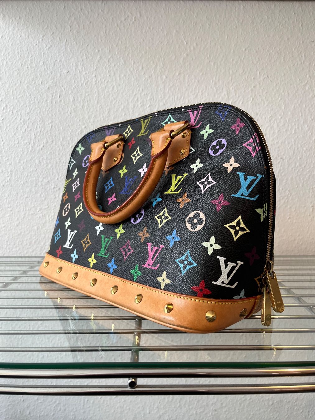 Louis Vuitton Borse da donna: LV Takashi Murakami Multicolor Alma PM Bag – Usato da Basel venduto da pau_lu94 2