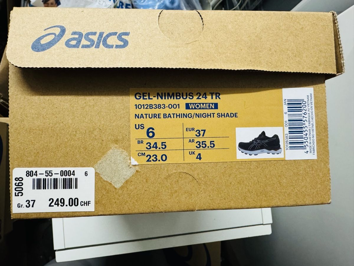 Asics Scarpe da donna: Asics Nimbus 24 TR  pointure 37 – Nuovo e nell'imballaggio originale da Brügg BE venduto da Goob 6