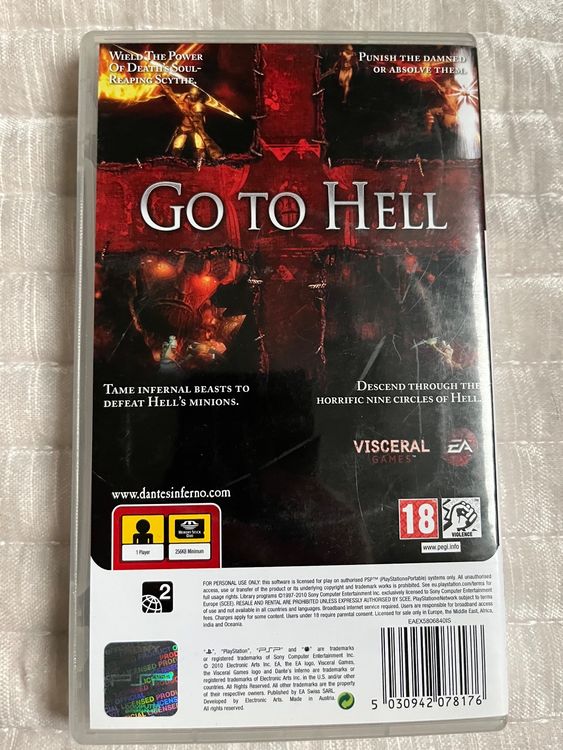 Dante's Inferno PSP (en) | Kaufen auf Ricardo