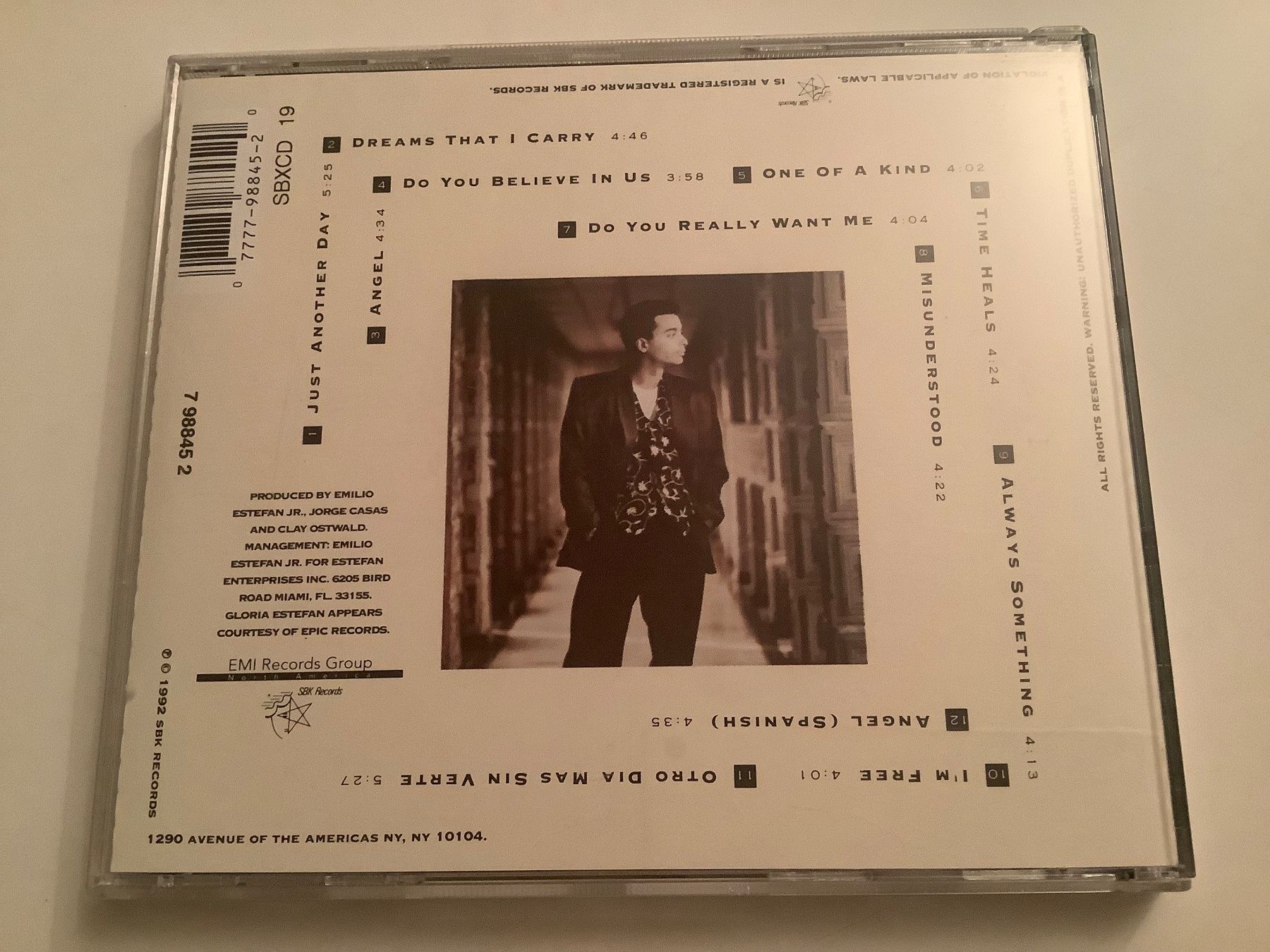 CD: Jon Secada / 1992 – Usato da Dübendorf venduto da Shreck 1