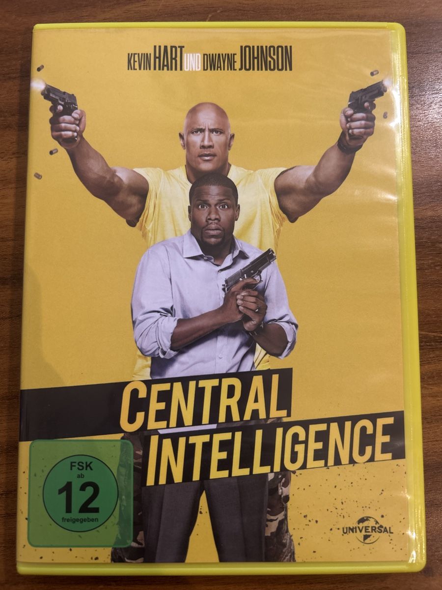Tutti i DVDs: Central Intelligence DVD mit Dwayne Johnson & Kevin Hart! – Usato da Herisau venduto da Victoria-Classic