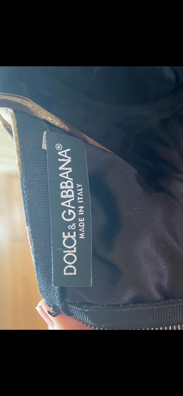 Dolce & Gabbana Top: Leoparden Bustier in Seide Dolce Gabbana – Nuovo e nell'imballaggio originale da Brione s. Minusio venduto da batwoman3 4