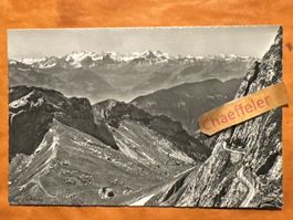 Alte Ansichtskarte Pilatus Kulm, Hotel, Luzern, Schweiz