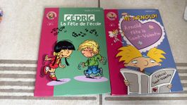 Lot 2 livres bibliothèque rose Cédric et Arnold