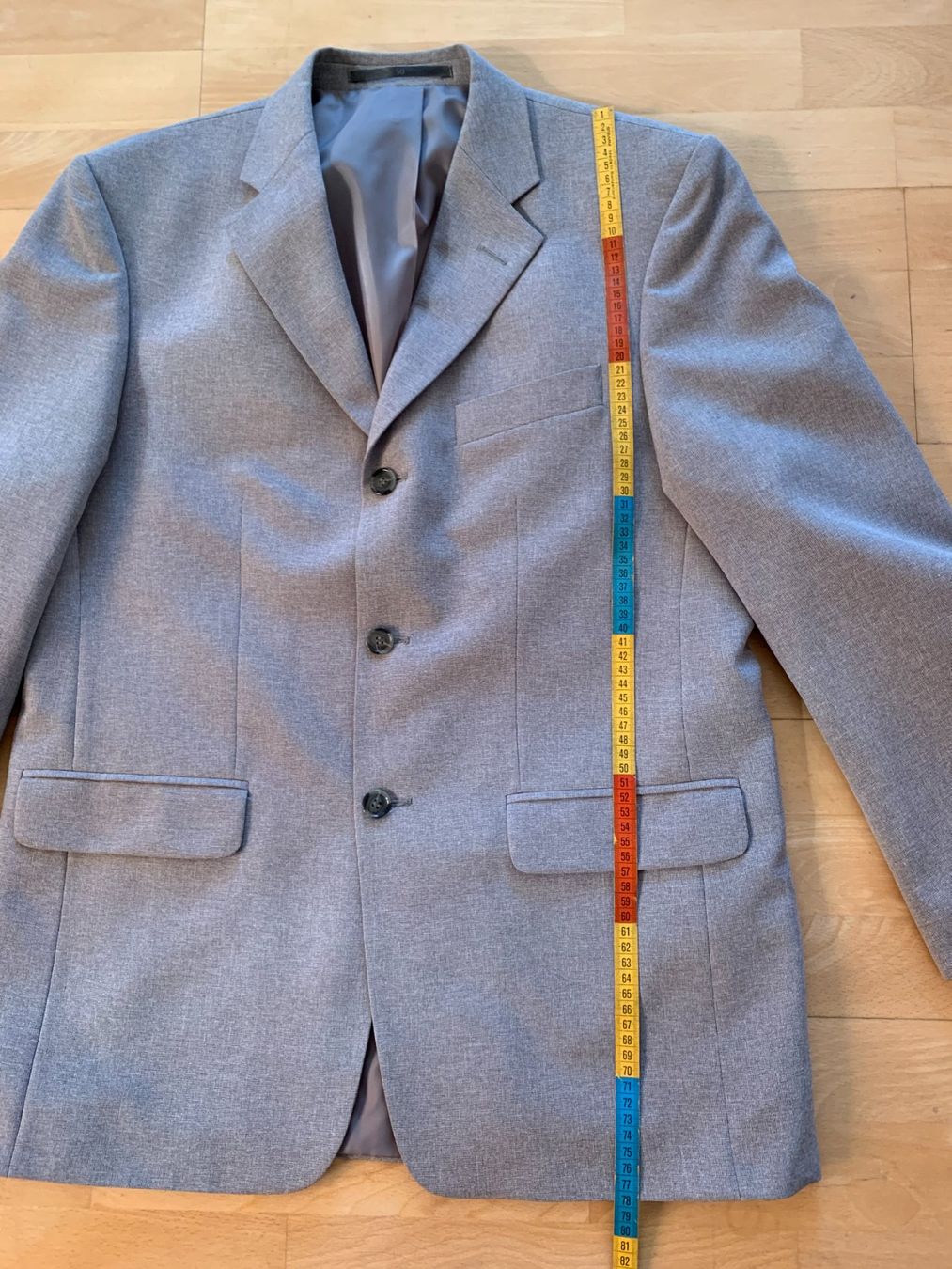 Giacche: Kingfield Herren Blazer, Gr. 50, Grau – Usato da Worb venduto da farben20zauber 2