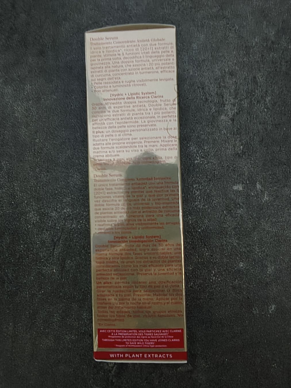 Clarins Cura del viso: Édition limitée Double sérum Clarins 100 ml – Nuovo e nell'imballaggio originale da Genève venduto da Brachiopode 6