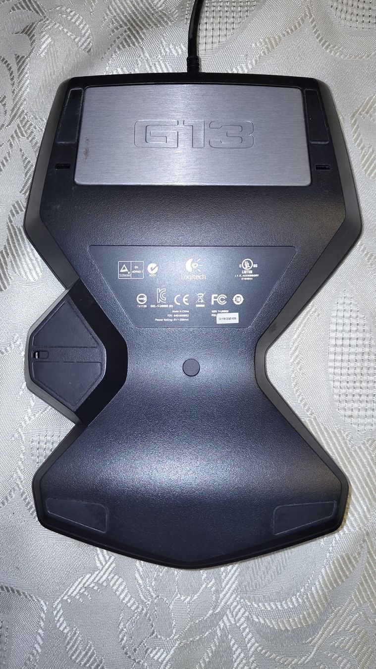 Logitech Tastaturen: Logitech G13 Advanced Gameboard - Gaming Tastatur / Keypad – Gebraucht aus Niederhasli von N.Dahn 1