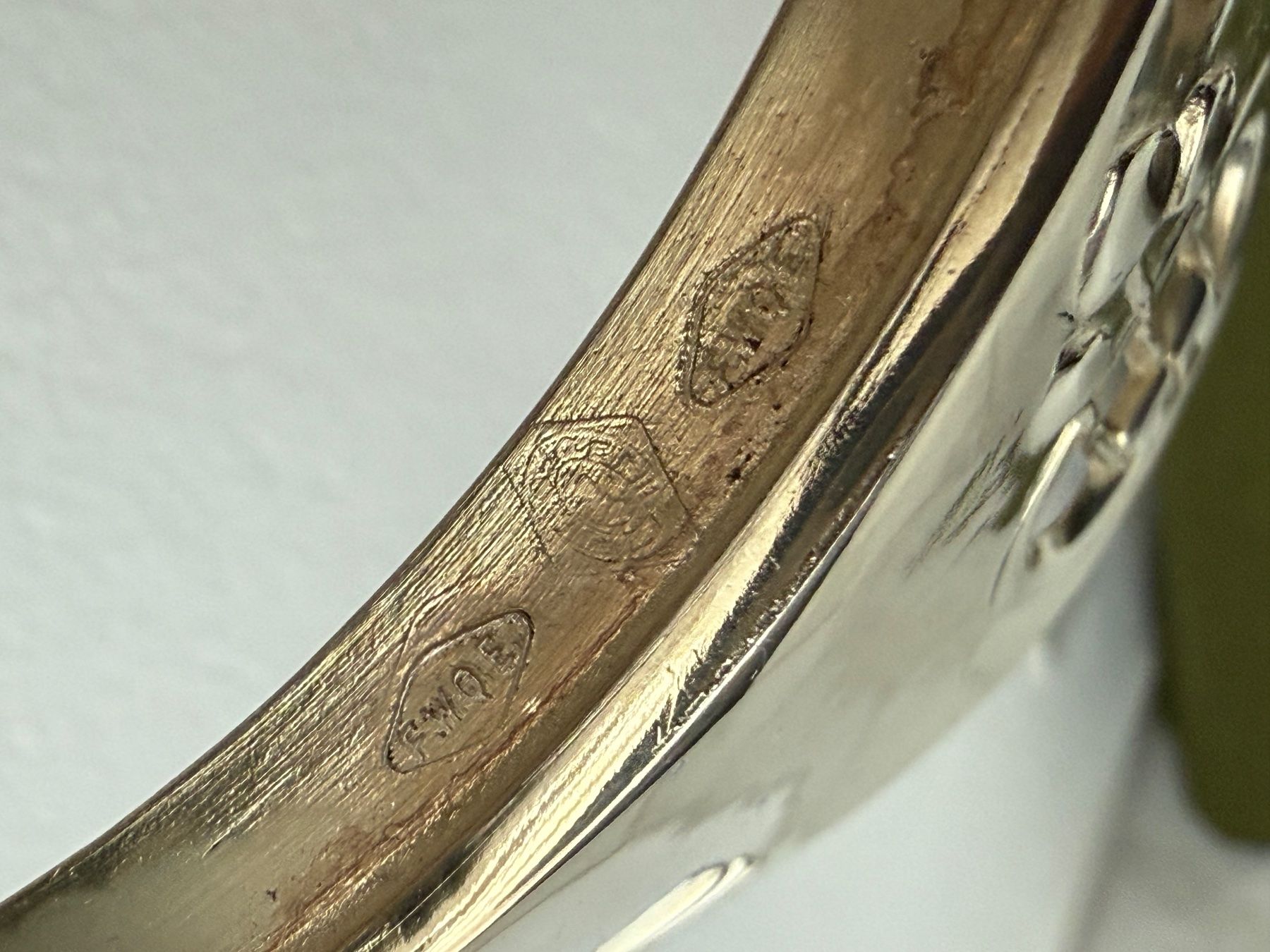 Bicchieri: Art Deco Silber Glas Bowle um 1910 – Usato da Wöschnau venduto da Vinsale 2