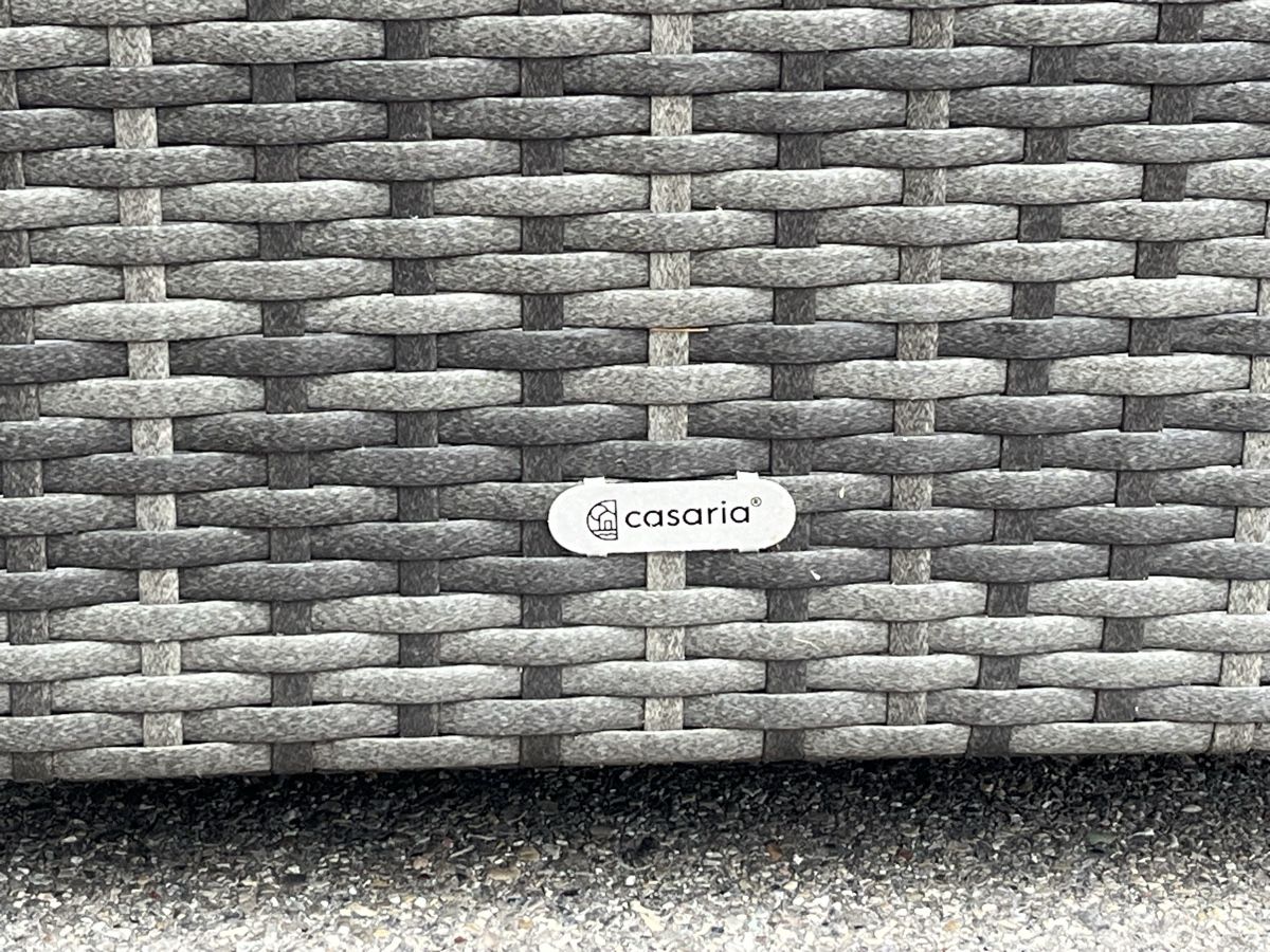 Tavoli: Casaria Gartentisch, Polyrattan, Grau, – Usato da Horgen venduto da Grizzly83 2