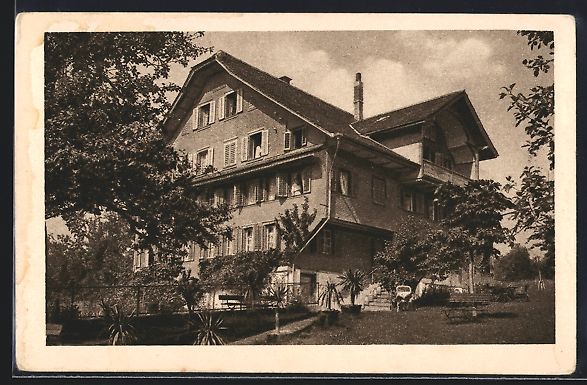 Cartoline postali: AK Weggis, Pension Friedheim – Usato da Berlin venduto da bartko-reher