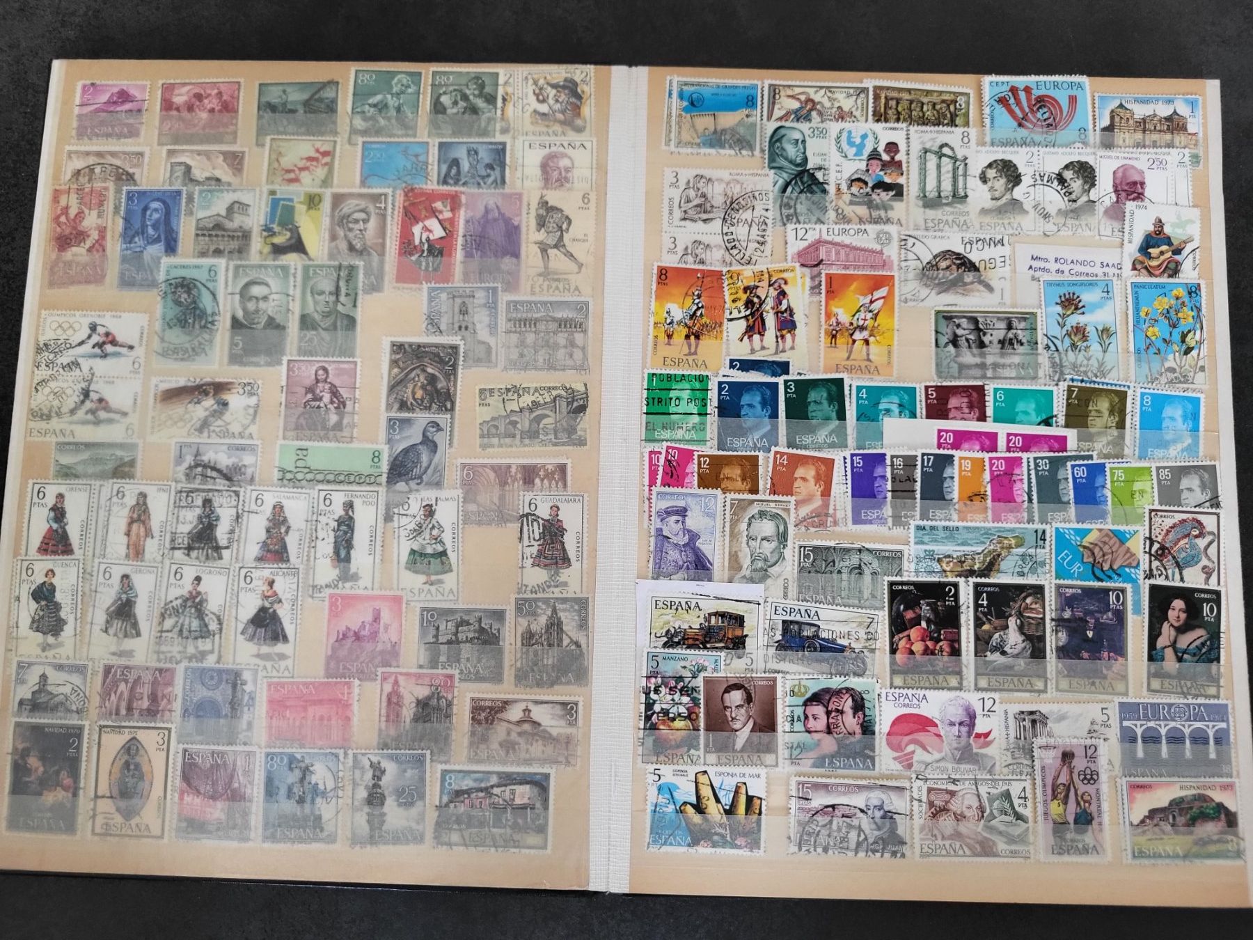 Tutti i francobolli: Sammlung Album - Spanien – Usato da Rümlang venduto da Turrin 5