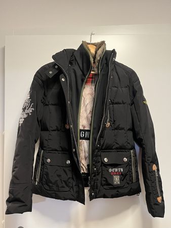 Bogner Winterjacke, Daunenjacke, Schwarz, Gr. 38, Top! (49)