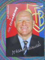 FCB FC BASEL LEGENDE KARL ODERMATT AUTOGRAMMKARTE ANTIK