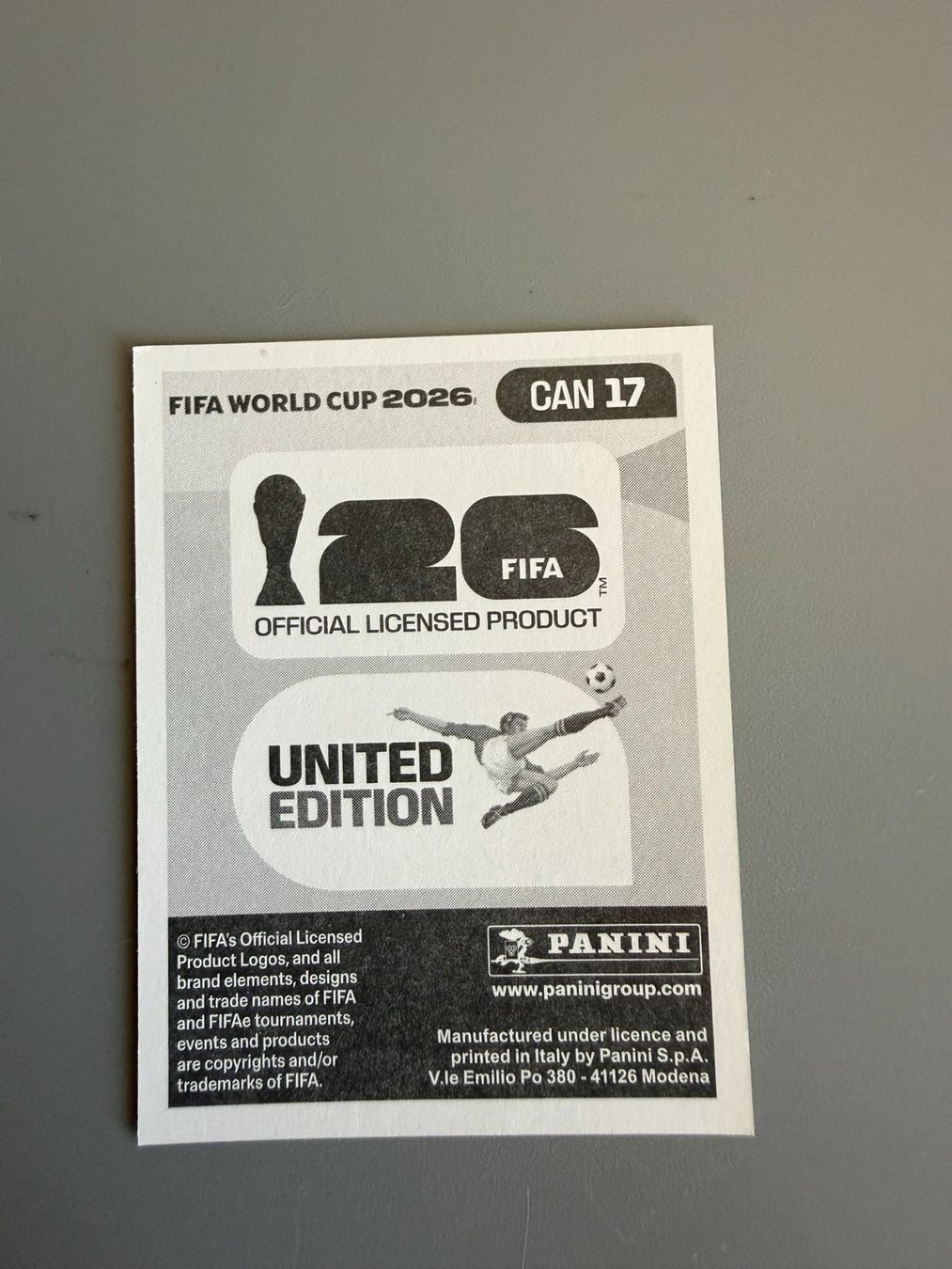 Panini Carte collezionabili: Panini Tajon Buchanan CAN17 – Usato da Liebefeld venduto da Ronaldo-1996 1