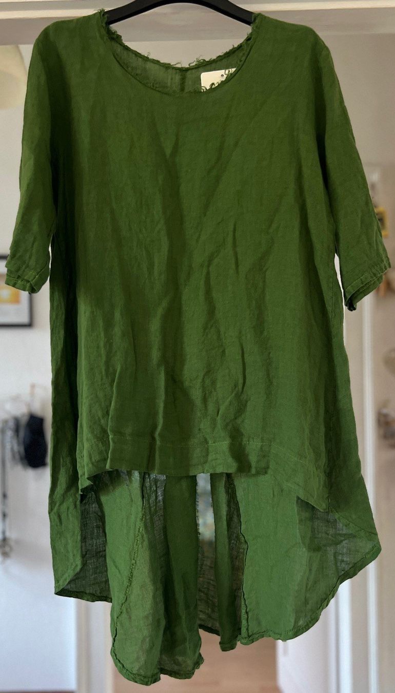 Tuniche: TUNIQUE OVERSIZE EN LIN!! M – Nuovo e nell'imballaggio originale da Locarno venduto da NicoNion