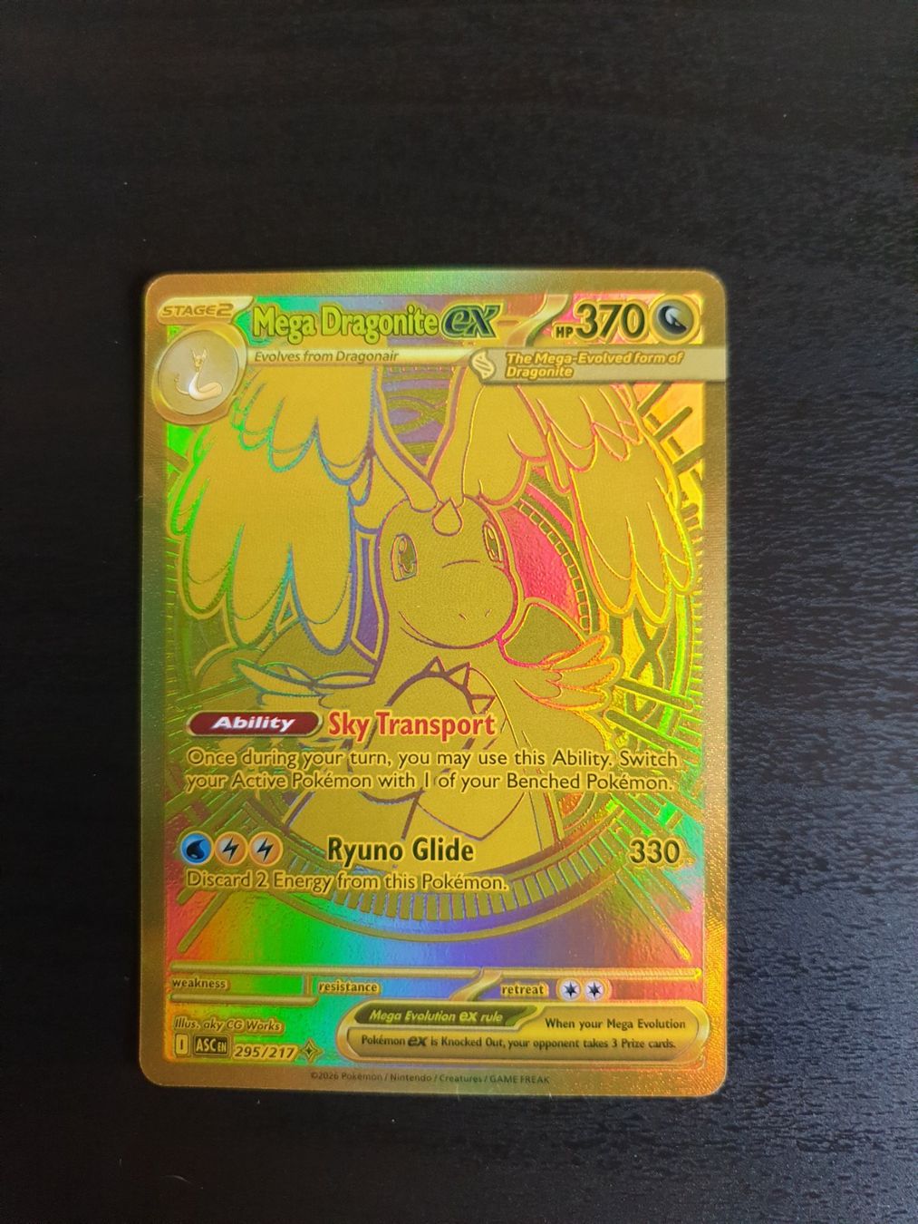 Pokémon Sammelbilder & Trading cards: Mega Dragonite ex 295/217 (Mega Hyper Rare) – Neu (gemäss Beschreibung) aus Urnäsch von Nakamotix 7