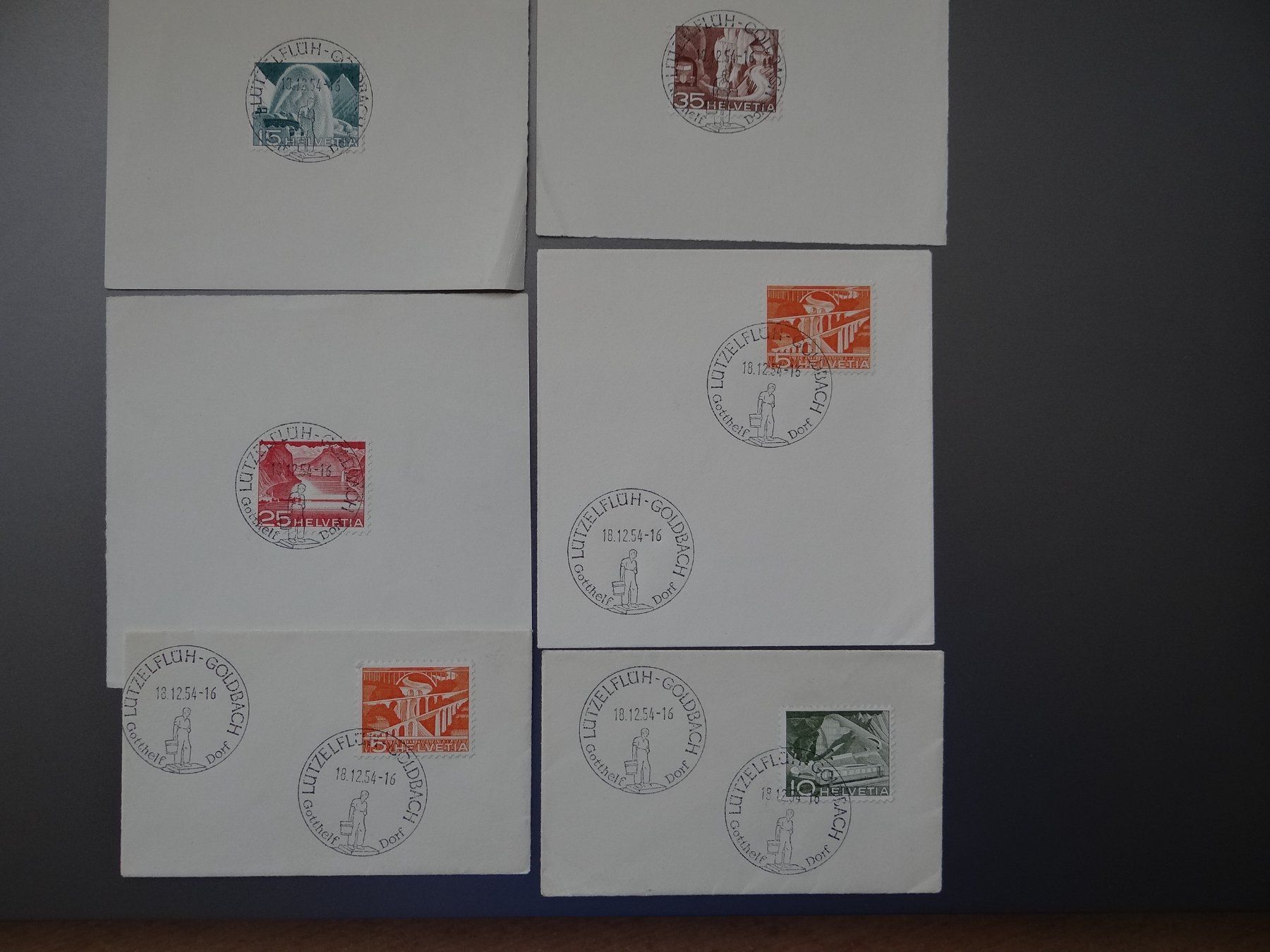 Tutti i francobolli: Technik + Landschaft Top-Stempel ab CHF 0.50 – Usato da Kriens venduto da Na4
