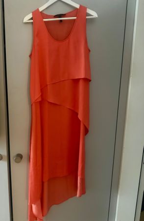 BCBG Maxazria Gr.S coral Sommerkleid