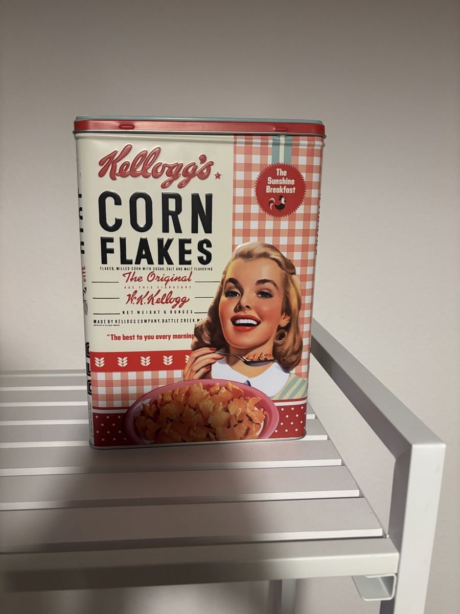 Spieldosen: Cornflakes Box Metall – Gebraucht aus Frauenfeld von ira_f2kp