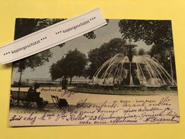 Genève, Jardin Anglais, AK alt, 14.09.1903, Genève