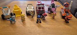 Paw Patrol Fahrzeuge und Figuren gebraucht guter Zustand