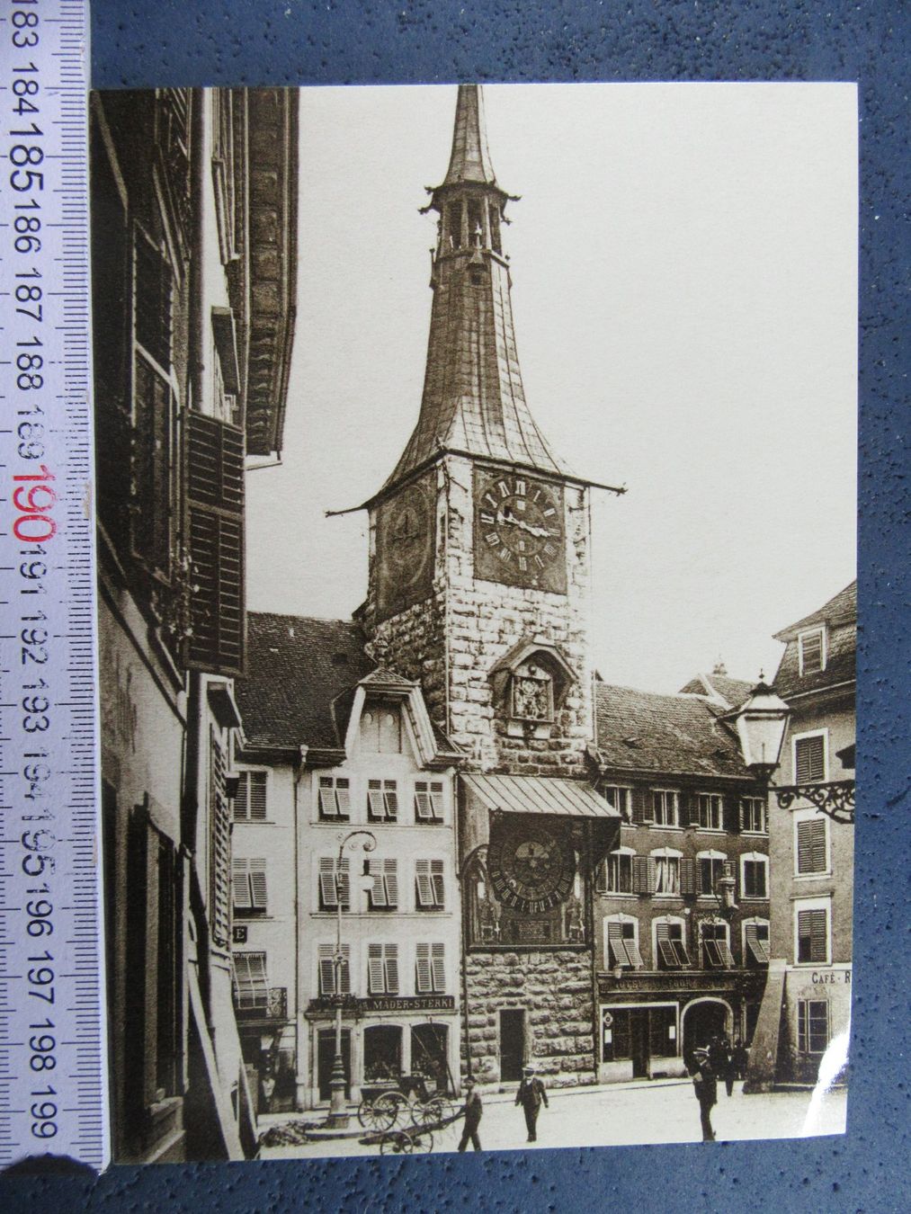 Cartoline postali: SOLOTHURN ZEITGLOCKENTURM REPRO UM 1900 AK SO – Usato da Ettingen venduto da Hausi4711