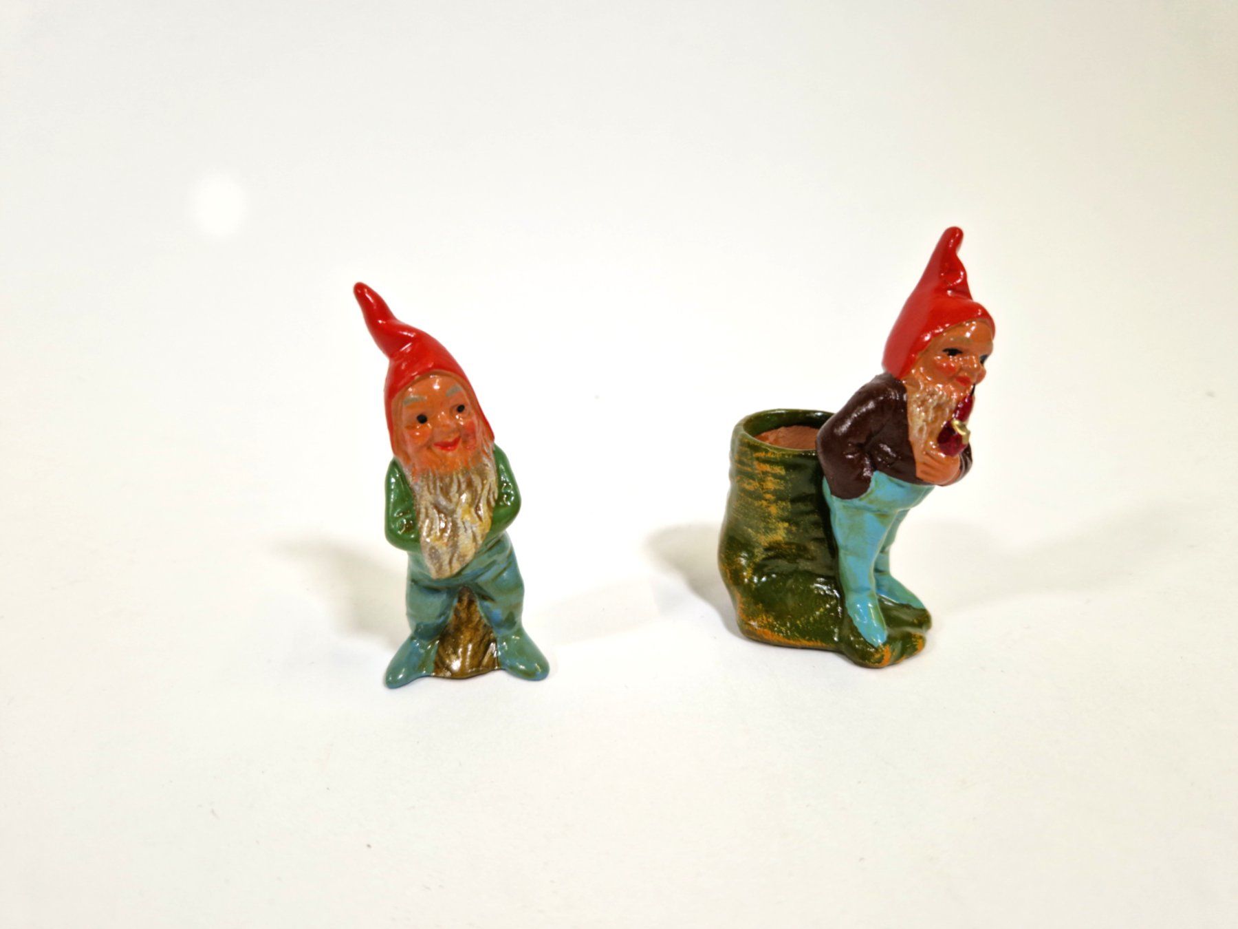 Statuette: Antike Gräfenroda Gartenzwerge ca. 1940-50. – Usato da Zollikofen venduto da Restwert_Zollikofen 3