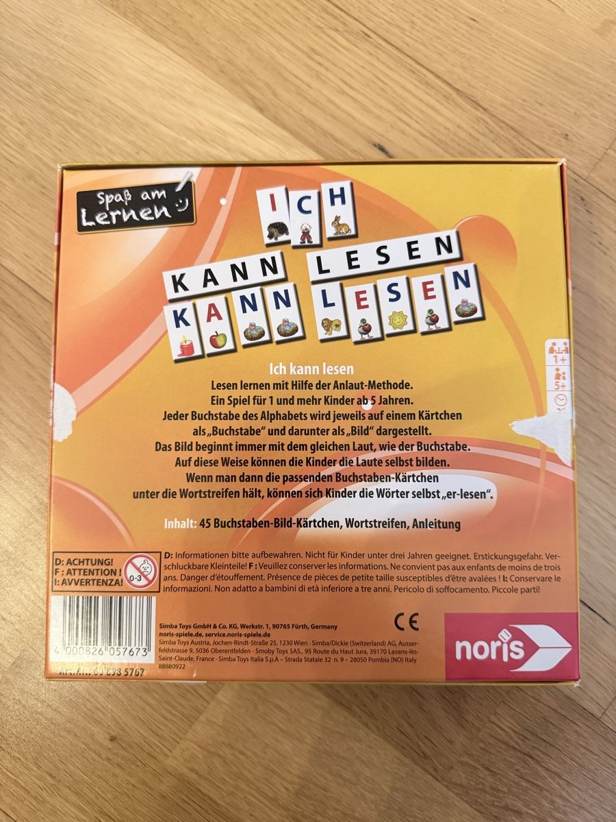 Giochi: Ich kann lesen – Nuovo (secondo la descrizione) da Bubendorf venduto da 29Cari1994 1