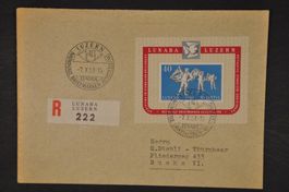 1951 W32 auf R-Brief