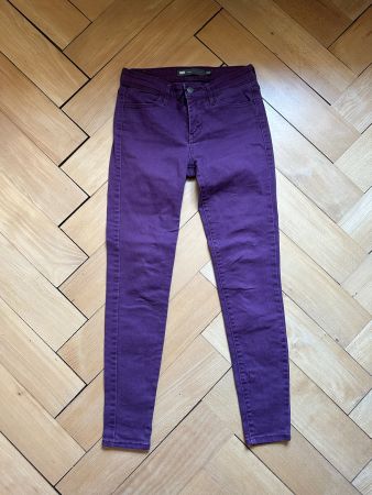 LEVIS - Jeans Jeggings aubergine W26