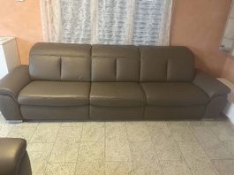 Echtleder Sofa, Neuwertig