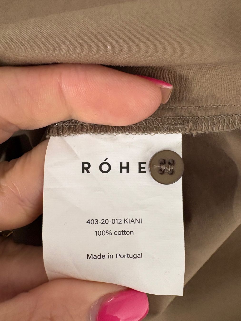 Camicette: Rohe extravagante Bluse 36 braun Baumwolle Kiani langarm – Nuovo (secondo la descrizione) da Regensdorf venduto da secondchancefashion 7