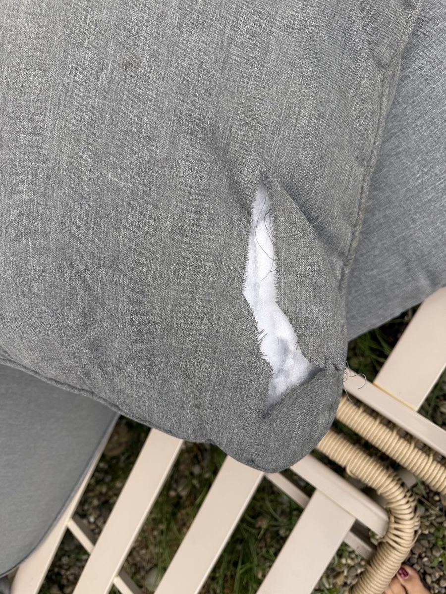 Divani: Gartensofa Lounge hellbeige mit Defekt an Polster – Usato da Langenthal venduto da mar_2bnr 1
