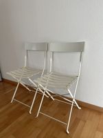 Paar Vintage Garten Klappstühle