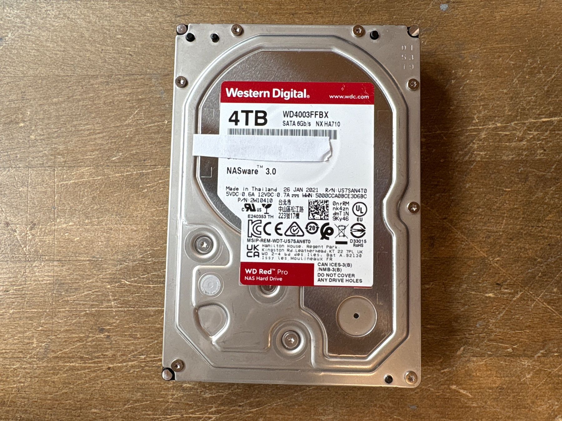 Western Digital Harddisks: Festplatte HDD WD 4TB – Gebraucht aus Chur von Feschtland