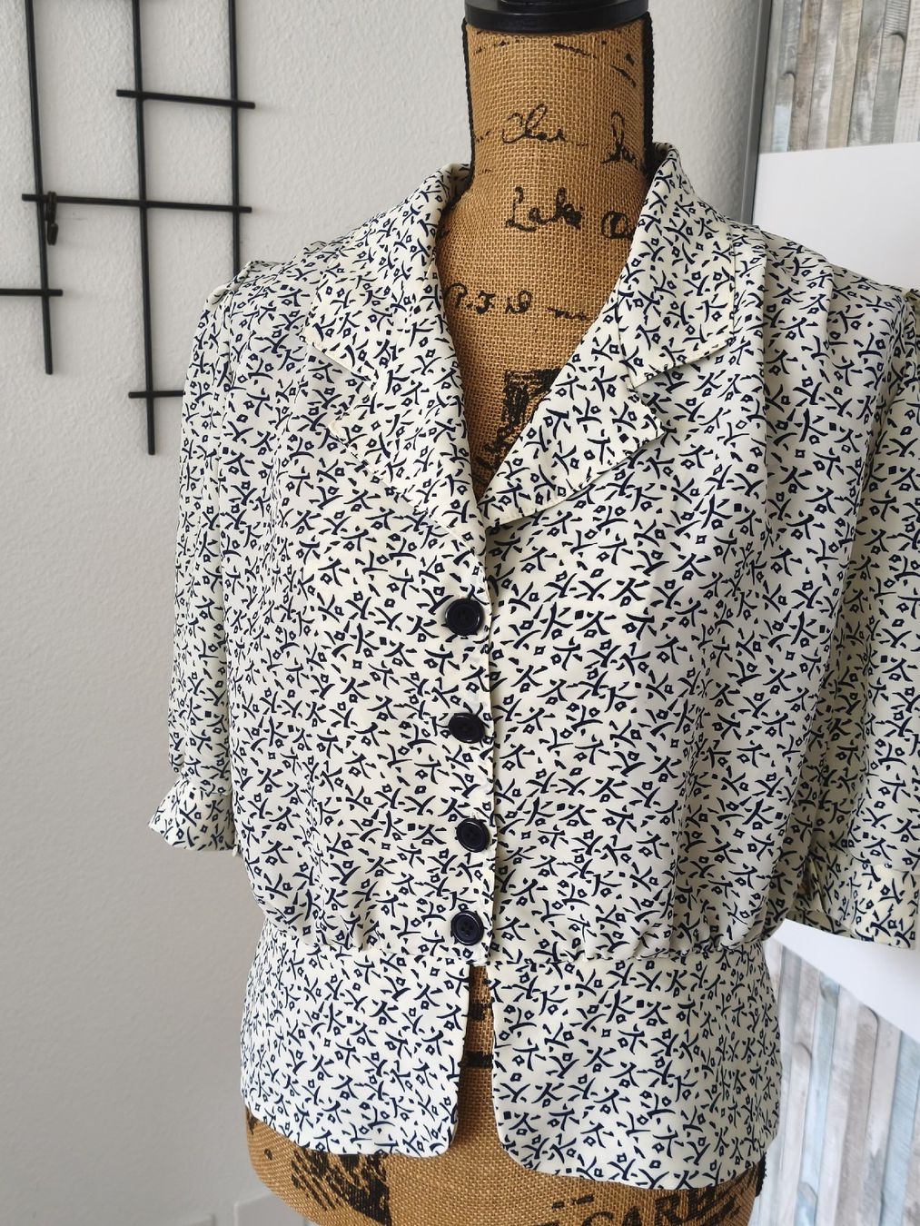 Chemisiers: Bluse Gr.L von PL Couture gemustert – D'occasion à KRIENS par Franzy_Blond10