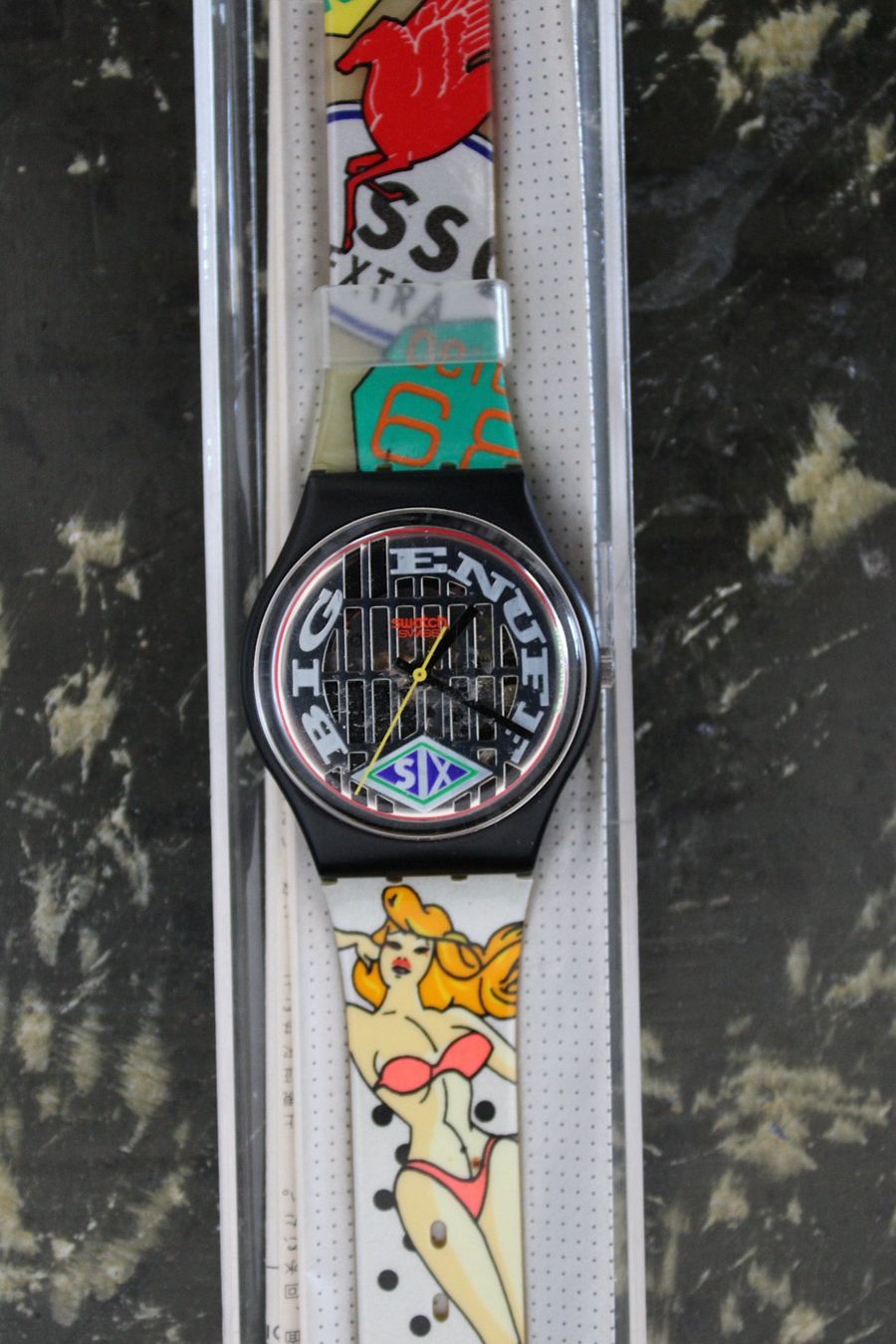 Swatch Orologi: Swatch Gent - Big Enuff, 1993 – Usato da Locarno venduto da madame-tus-sauds 1
